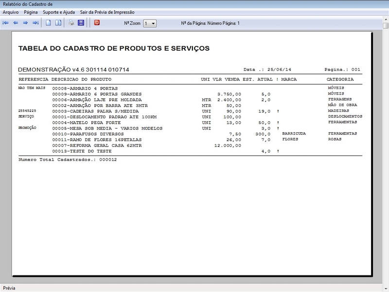 Programa Ordem de Servio Geral v4.6 - FpqSystem e Virtual Programas