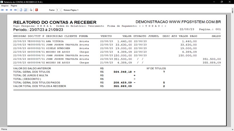 Imagens do Programa Marcenaria v6.9 Plus