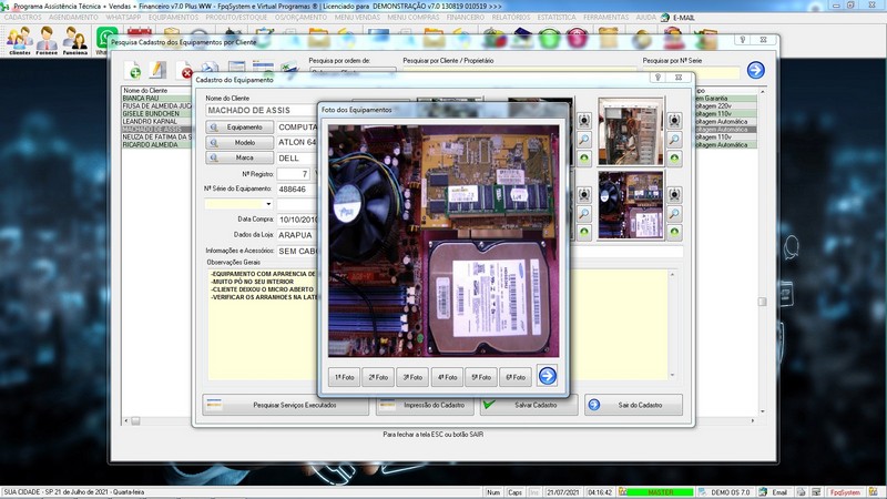 Programa OS Assistência Técnica 7.0 Plus