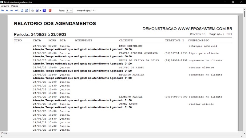 Imagens do Programa Vidraaria e Esquadria v7.7 Plus