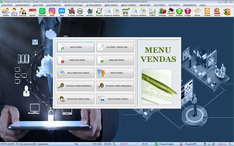 Programa OS Assist�ncia T�cnica 8.0 Plus