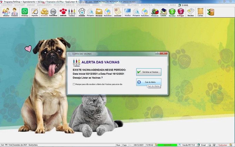 Programa PetShop 5.0 Plus WhatsApp
