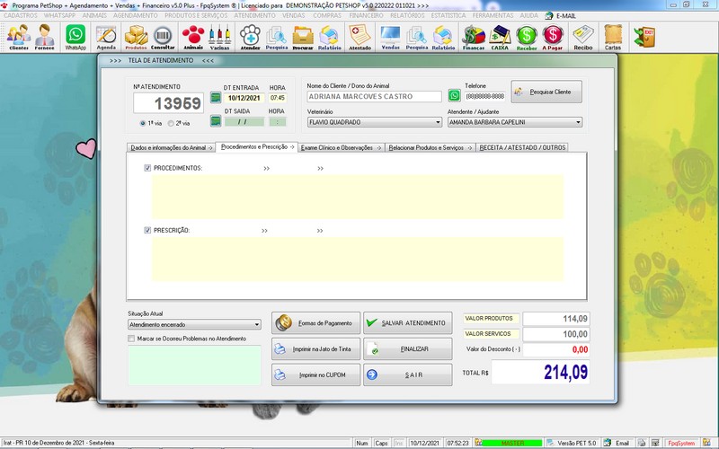 Programa PetShop 5.0 Plus WhatsApp