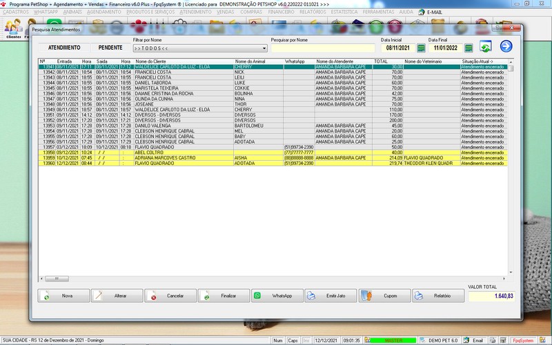 Programa PetShop 6.0 Plus WhatsApp