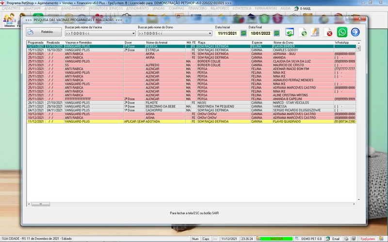 Programa PetShop 6.0 Plus WhatsApp