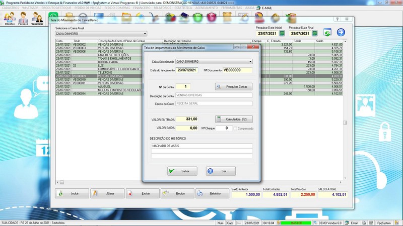 Programa Vendas 6.0 Plus Programa Vendas 6.0 Plus