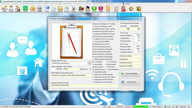 Programa Vendas 6.0 Plus Programa Vendas 6.0 Plus