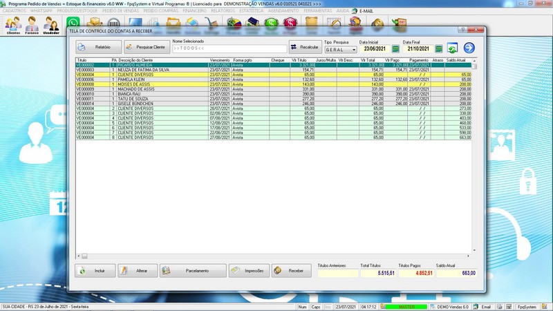 Programa Vendas 6.0 Plus Programa Vendas 6.0 Plus