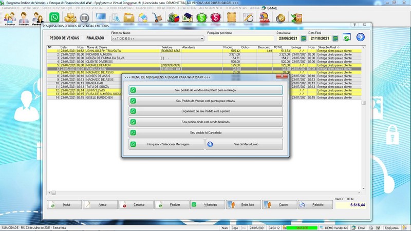 Programa Vendas 6.0 Plus Programa Vendas 6.0 Plus