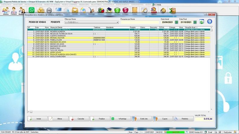 Programa Vendas 6.0 Plus Programa Vendas 6.0 Plus