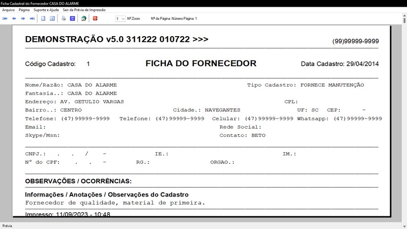 Programa OS Segurana Eletrnica 5.0 Plus