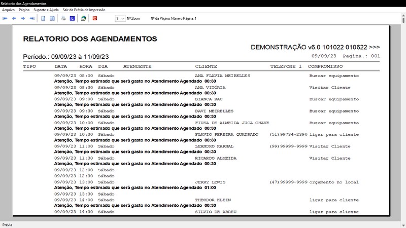 imagem do programa