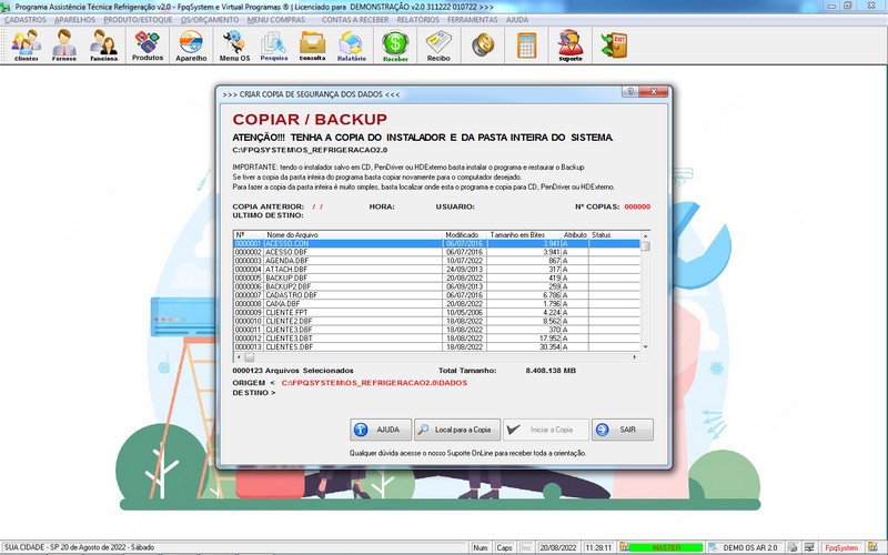 Programa OS Assistncia Tcnica para Refrigerao 2.0 Plus