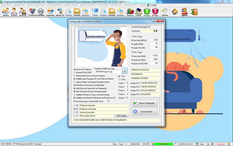 Programa OS Assistncia Tcnica para Refrigerao 4.0 Plus