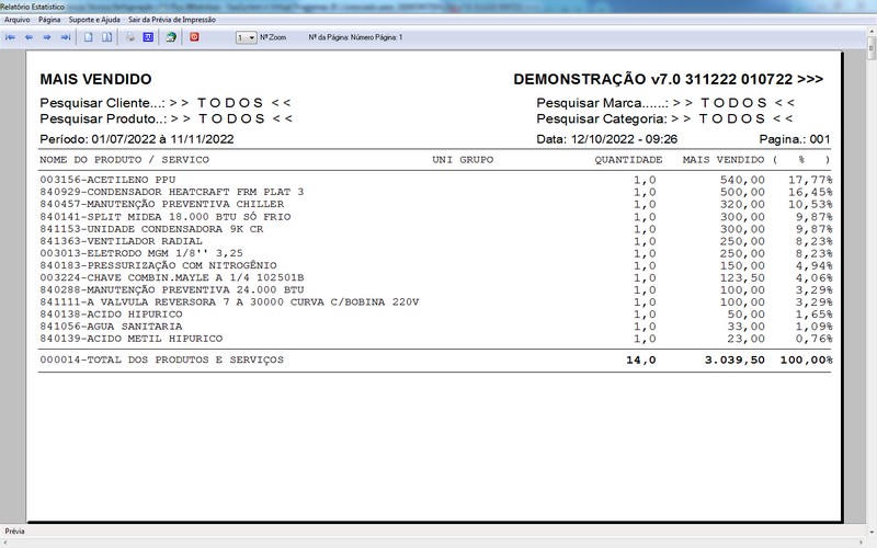 Programa OS Assistncia Tcnica para Refrigerao 7.0 Plus